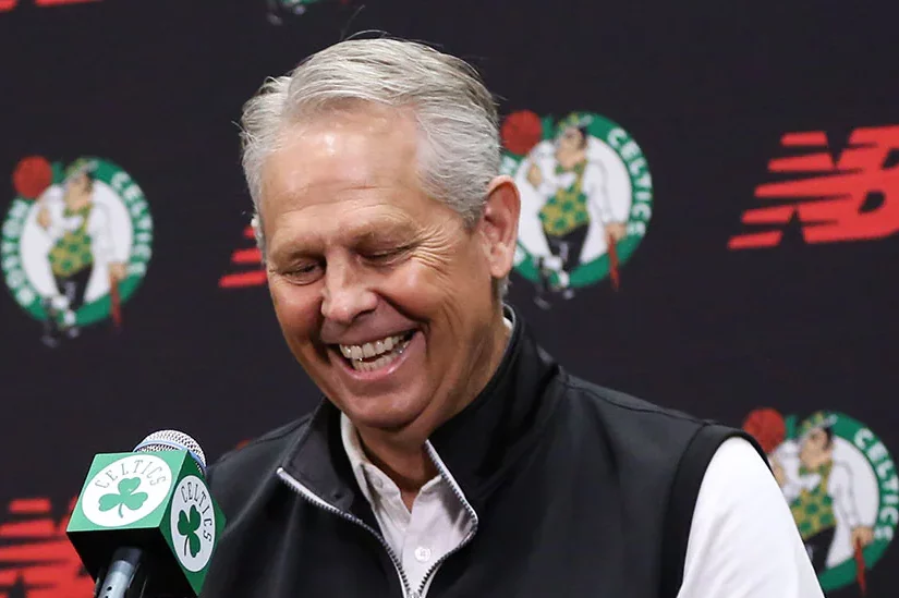 Danny Ainge won two NBA titles as a player for the Boston Celtics.