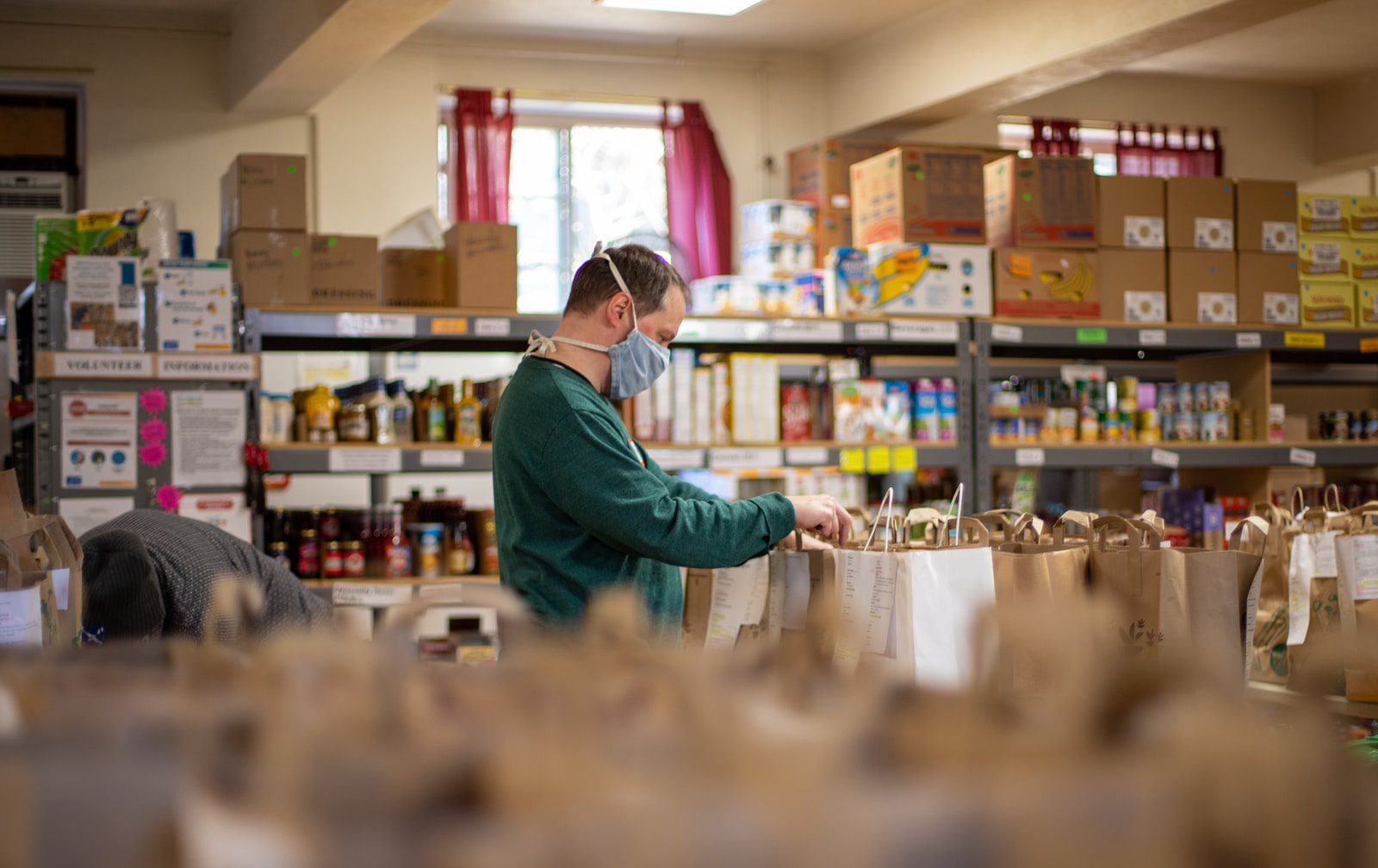 Pantries in a pandemic.