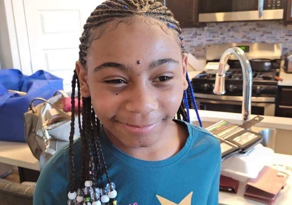 Isabella "Izzy" Tichenor, in May of 2020. Her mother, Brittany, said Izzy died by suicide after she was harassed for being Black and autistic at school.