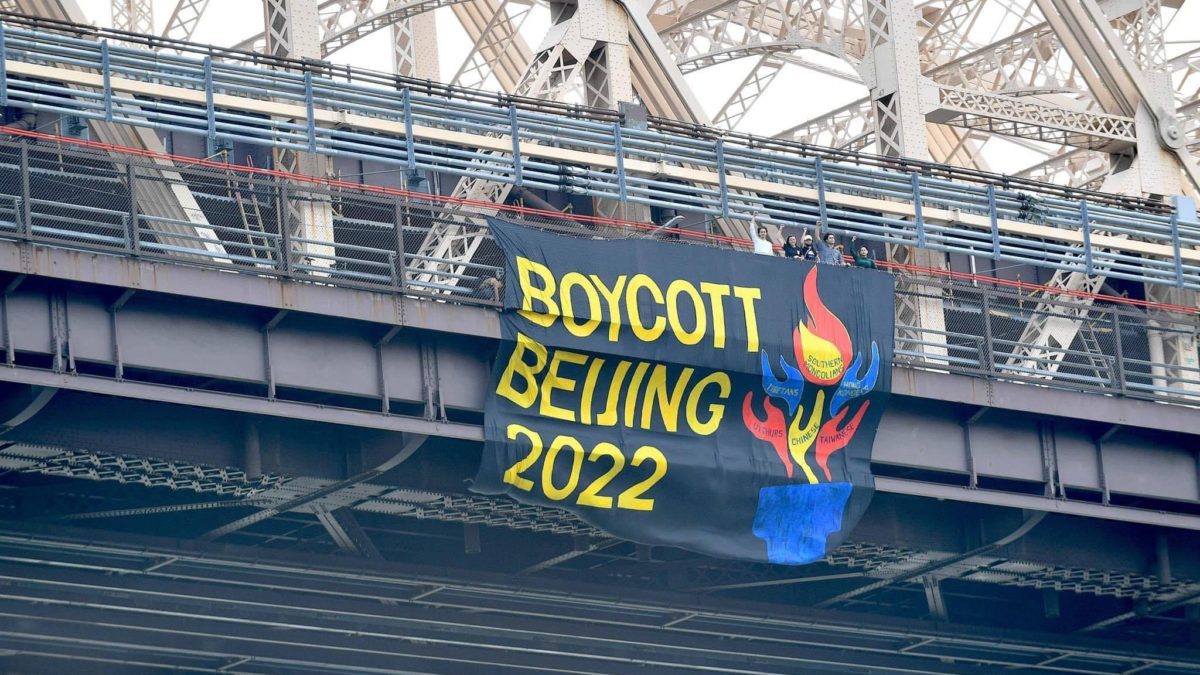 China on Monday, Dec. 6, 2021, threatened to take "firm countermeasures" if the U.S. proceeds with a diplomatic boycott of February's Beijing Winter Olympic Games.