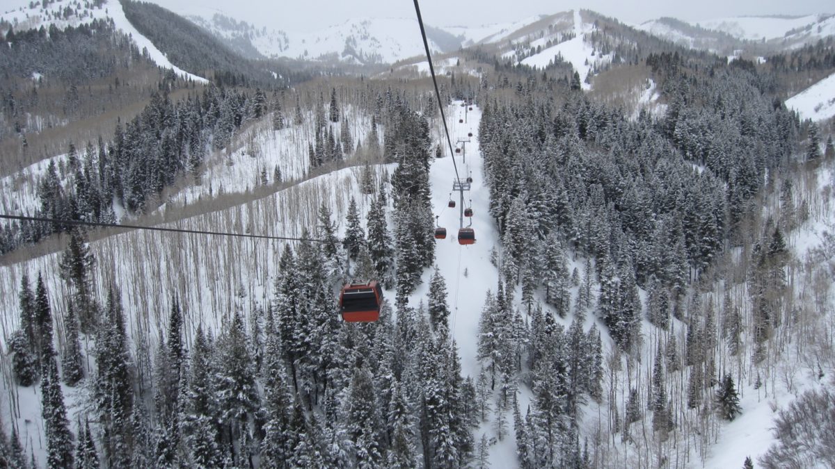 View from the Red Pine Gondola.