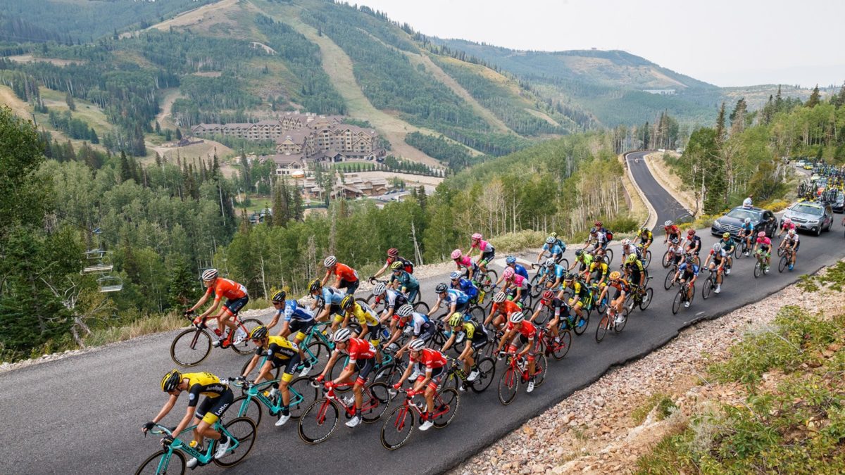 The Tour of Utah cycling race is one of the largest events during the summer in Park City.