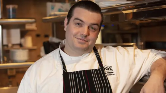 Chef Wayne Christian of Westgate Resort Park City, started off cooking for free in New Jersey.