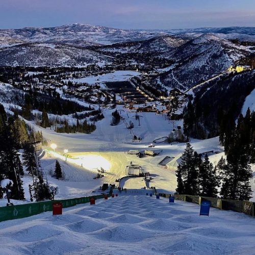 The second day of FIS Moguls World Cup competition in Park City.