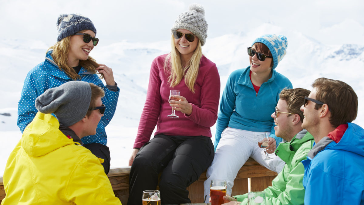 The PCARA lists great spots to relax, indulge, and imbibe after a day on piste.