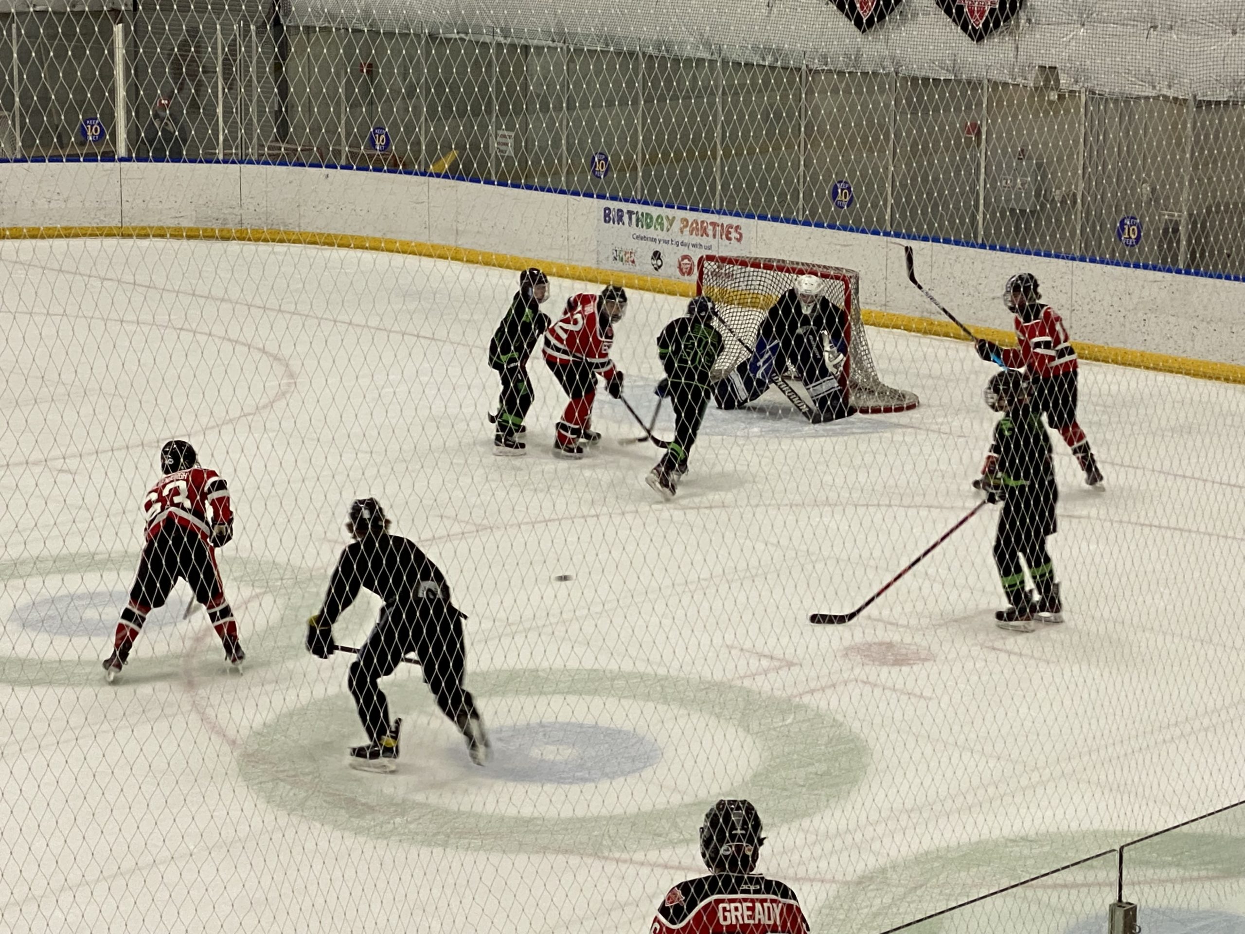 A hat trick helped Park City beat Utah County's team 7 - 1.