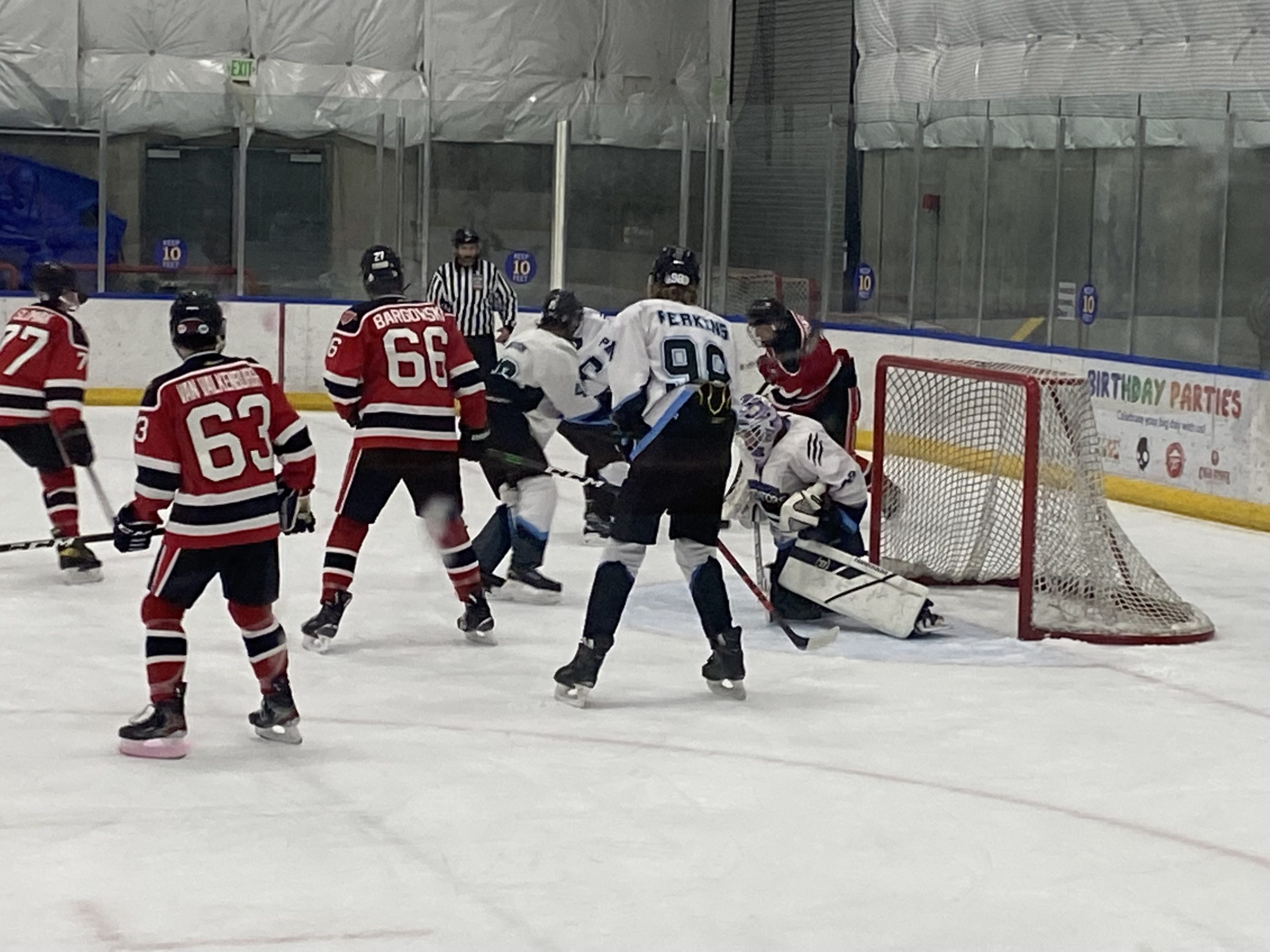 After their third-straight Utah State D-1 Championship, the Park City Miners hockey team participated in the National Championship Tournament in Texas, finishing with an overall record of 1-2.