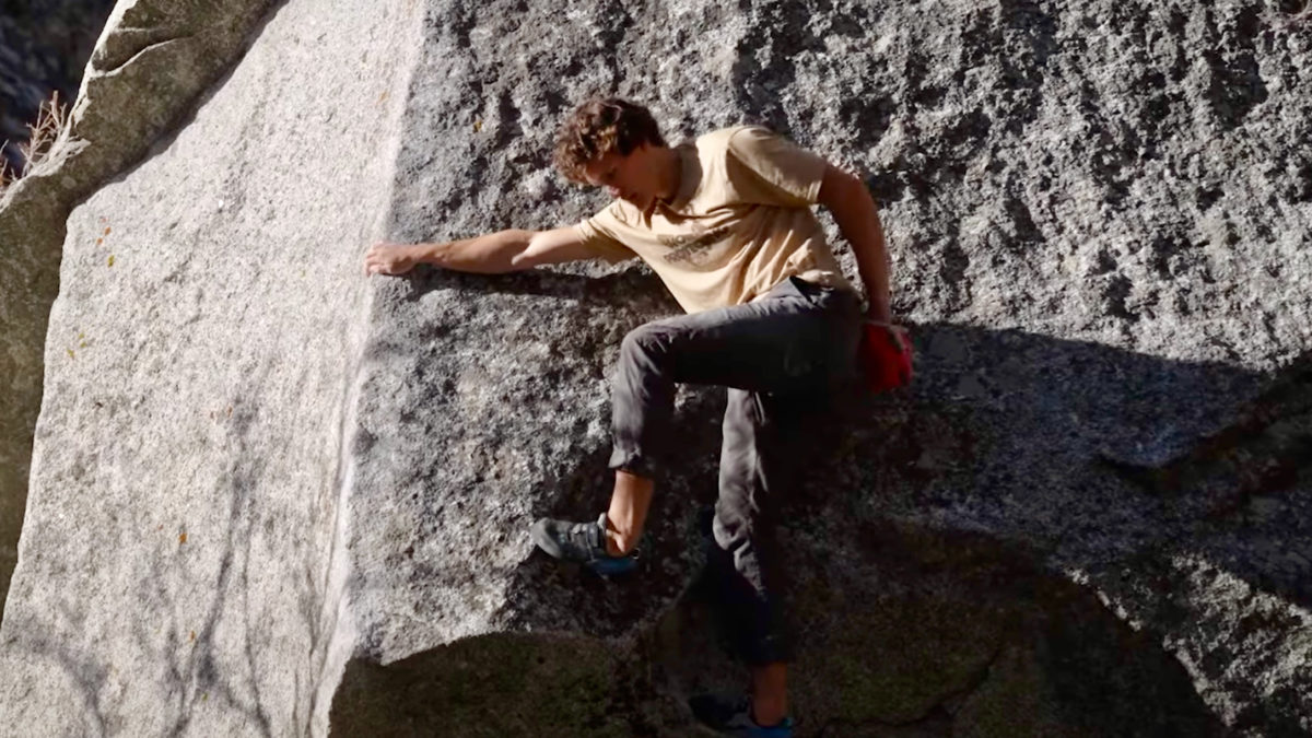 Olympic medalist and Salt Lake City resident Nathaniel Coleman in 'Home Crag.'