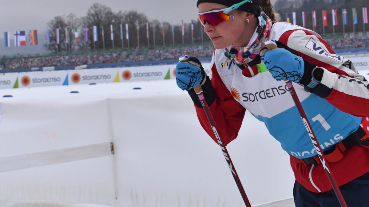Jessie Diggins 2021 FIS Cross Country World Championships in Oberstdorf, Germany.