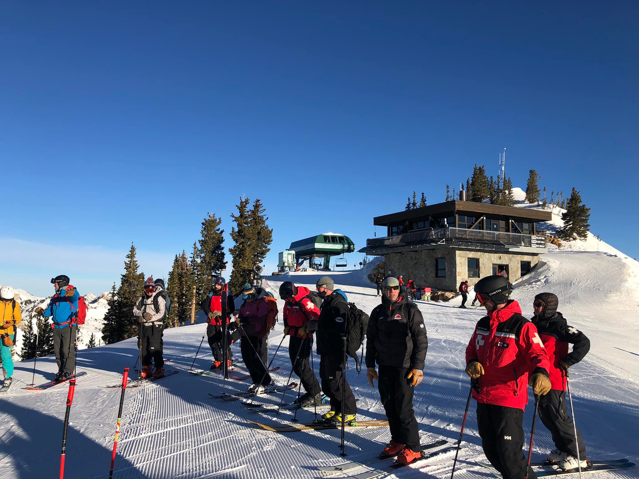 Wasatch Backcountry Rescue in Alta, Utah.