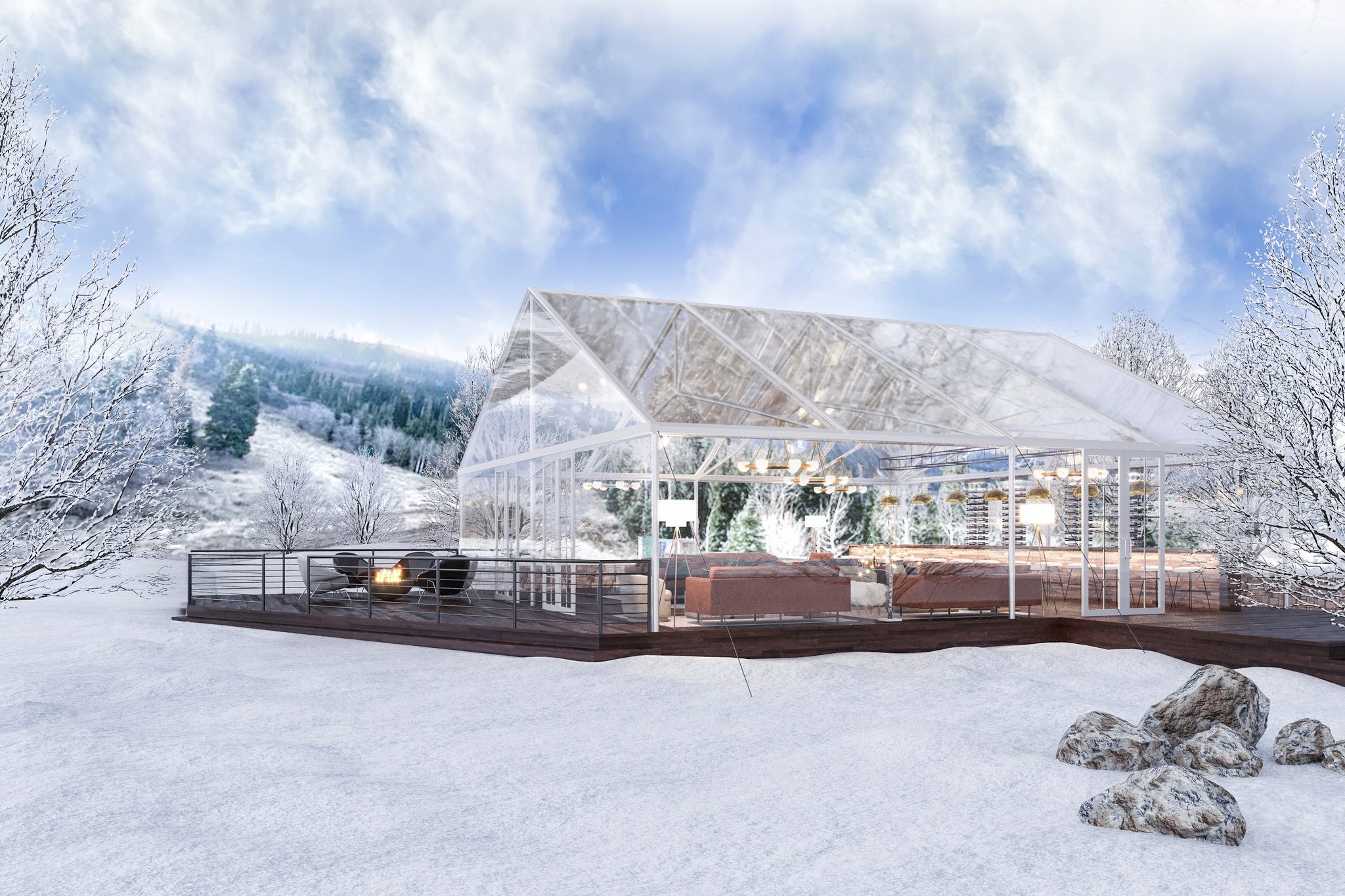 St. Regis Deer Valley opens new après and lunch lounge TownLift, Park