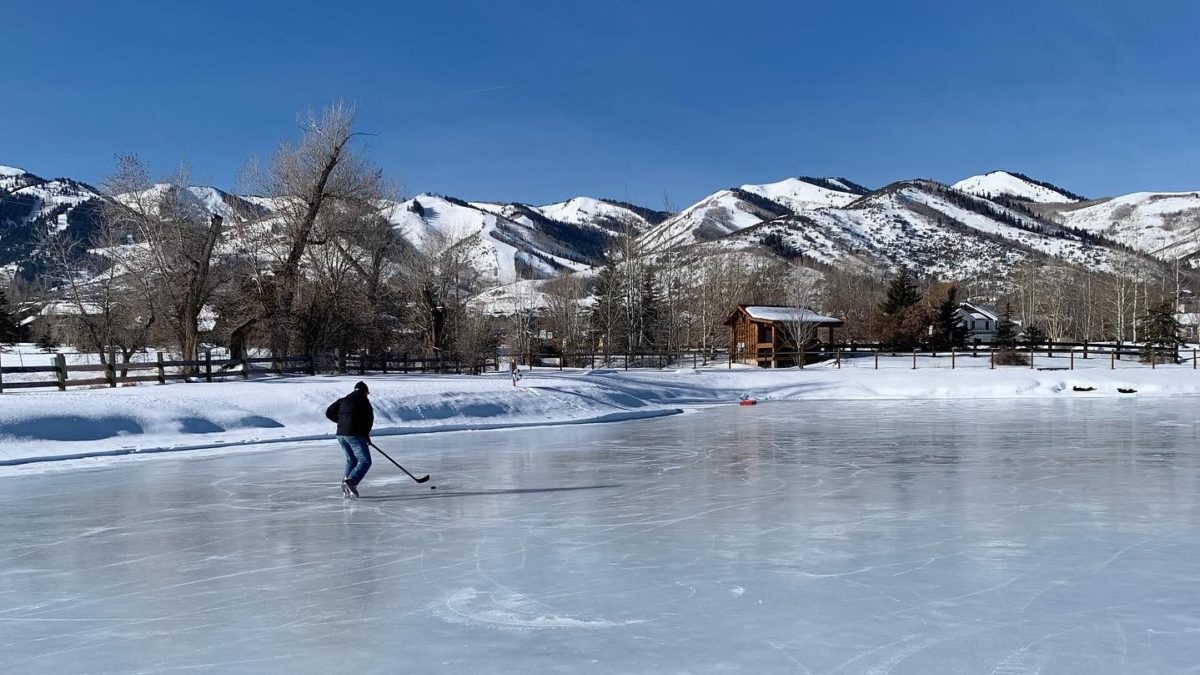 The Willow Creek Park Pond is now open for ice skating.