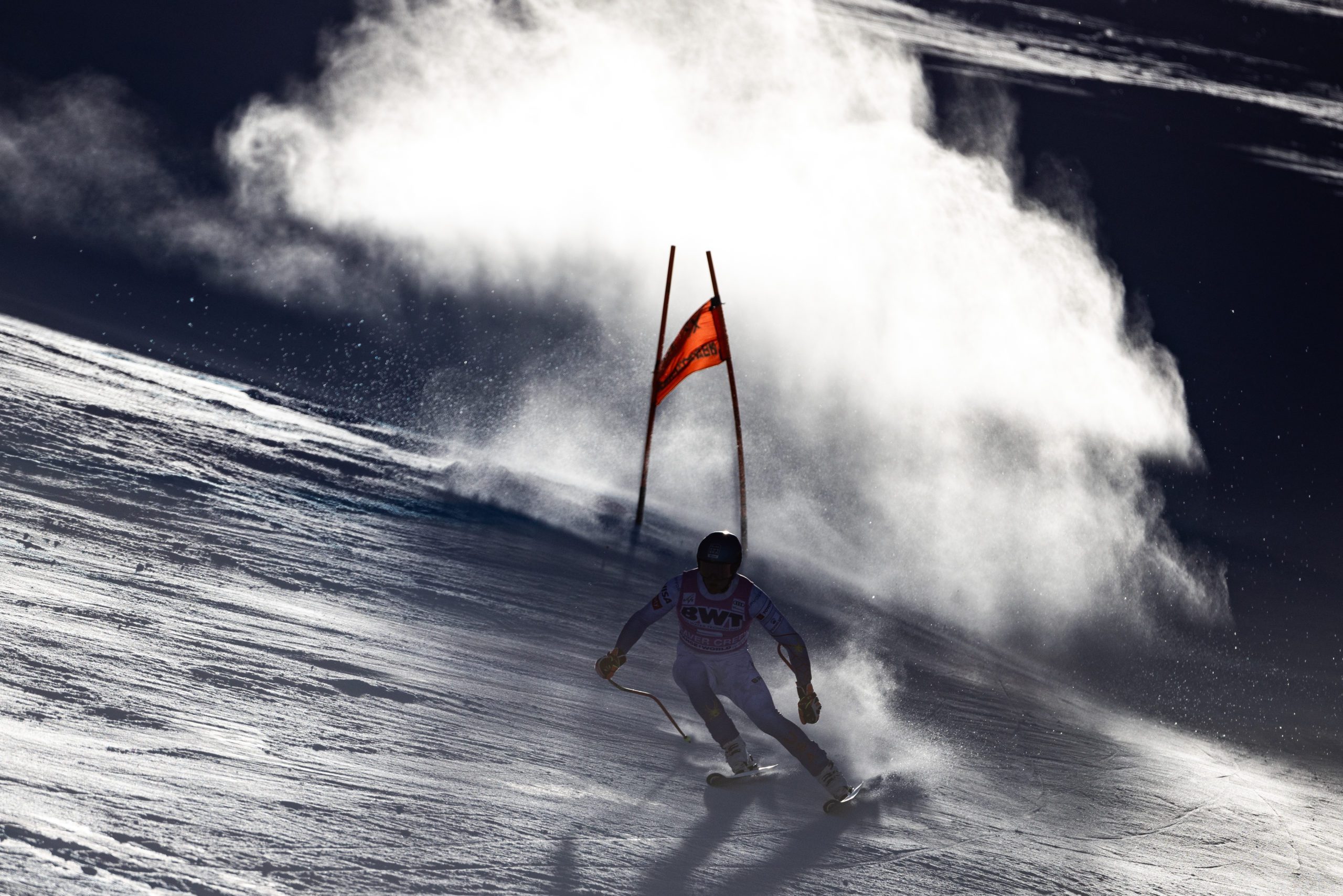 Cochran-Siegle earned his first medal with a silver in super-G at Beijing.