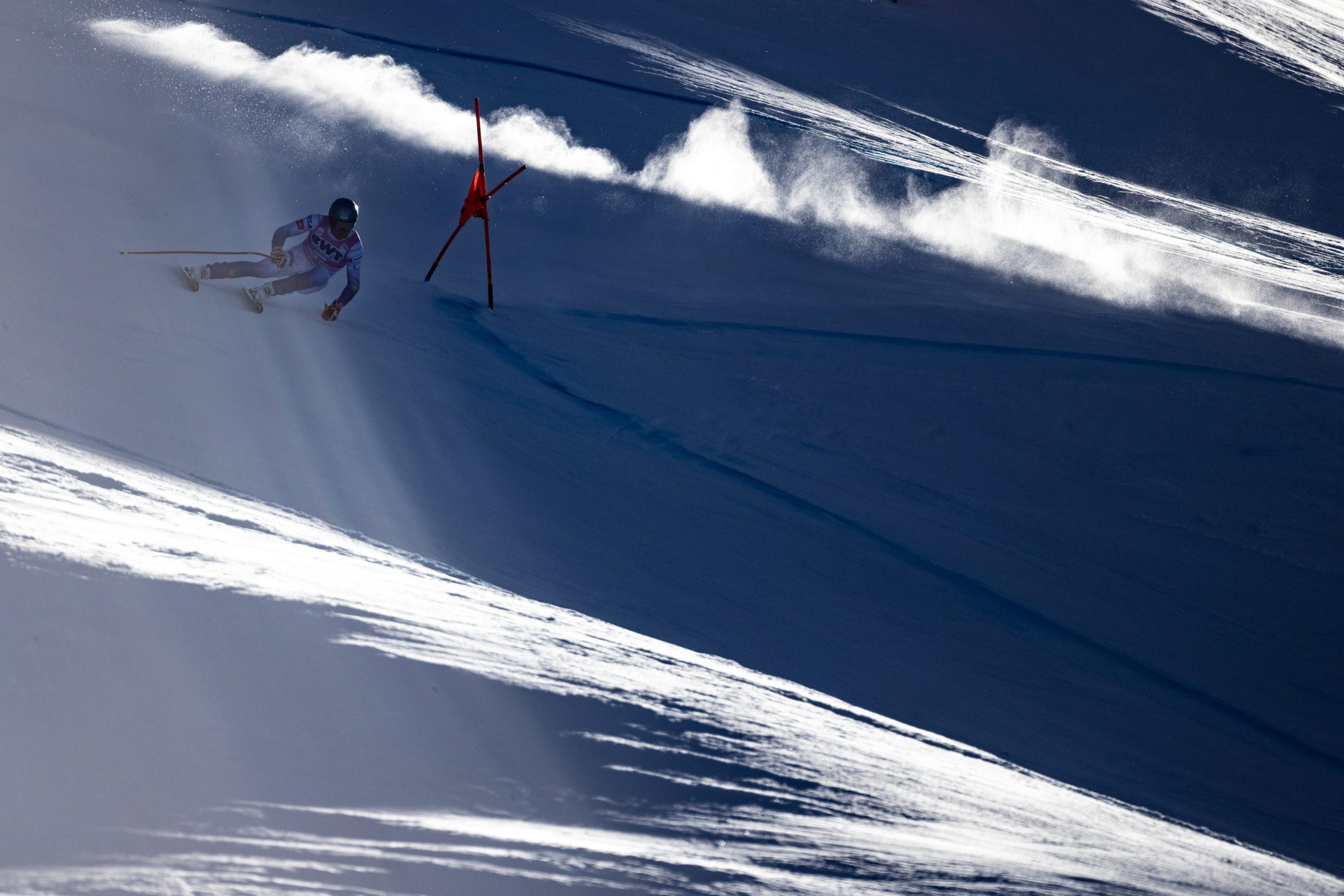 Ryan Cochran-Siegle of the United States at Xfinity Birds of Prey Men's Downhill at Beaver Creek Resort on December 4, 2021 in Beaver Creek, Colorado.