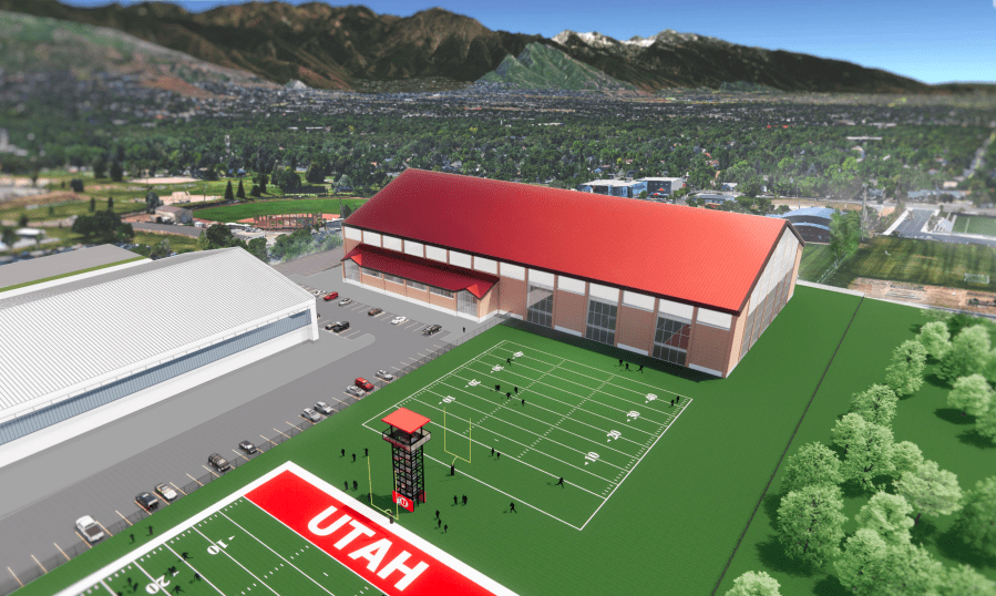 University of Utah unanimously approves 61.8M indoor football facility