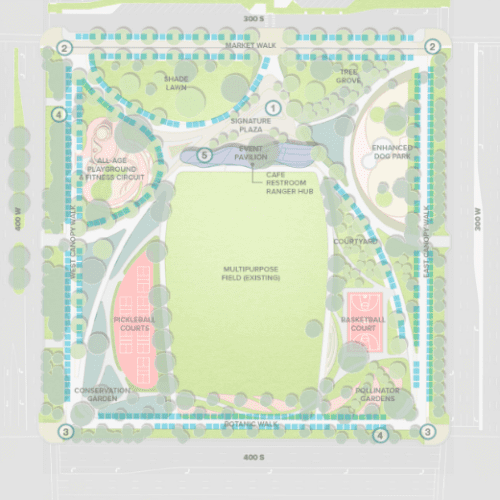 New $20 million revision plan of Pioneer Park.