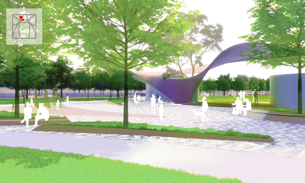 New $20 million revision plan of Pioneer Park.