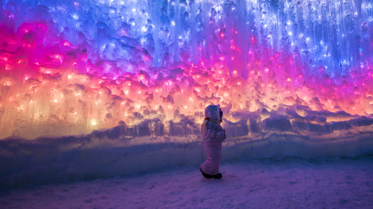 The Midway Ice Castles will open Wednesday, Jan. 15, 2024 after warm weather delayed the opening.