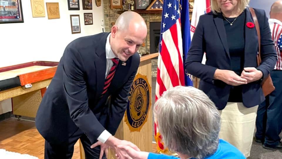 Independent US Senate candidate Evan McMullin.