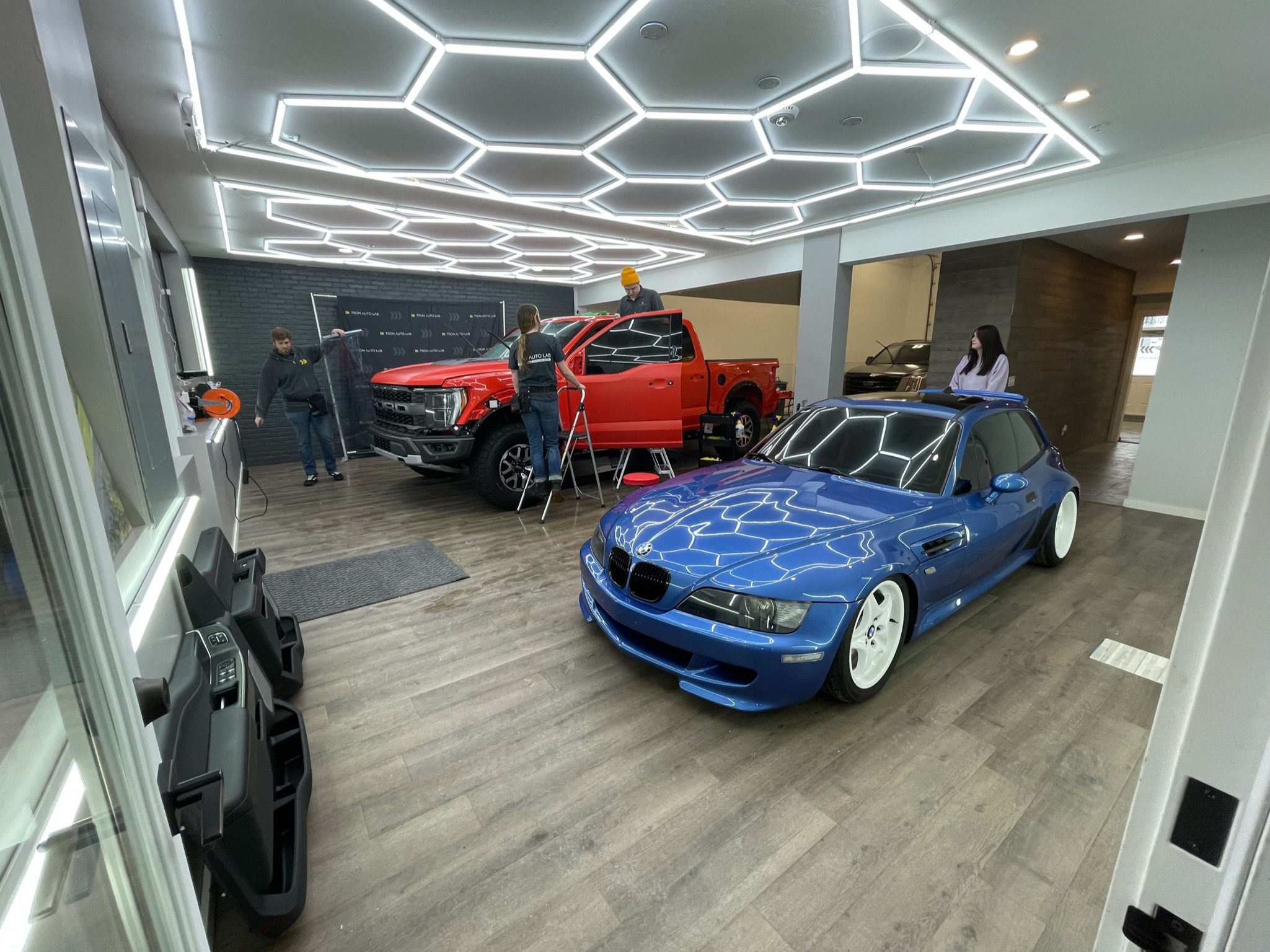 When customers walk into the Tron Auto Lab off W Lori Lane in Park City, they’re stepping into a one-stop-shop, do it all automotive customization shop that’s looking to offer a full range of leading products and services to customize, protect and upgrade any ride that rolls into their shop.