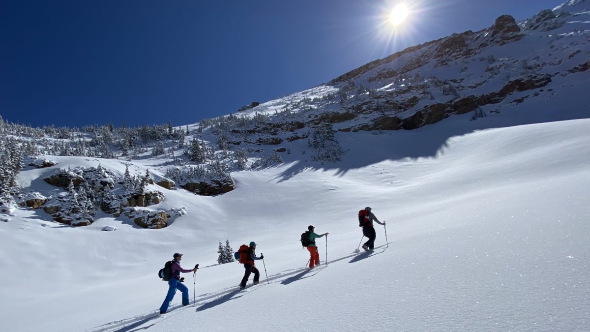 Backcountry Touring with Inspired Summit Adventures.