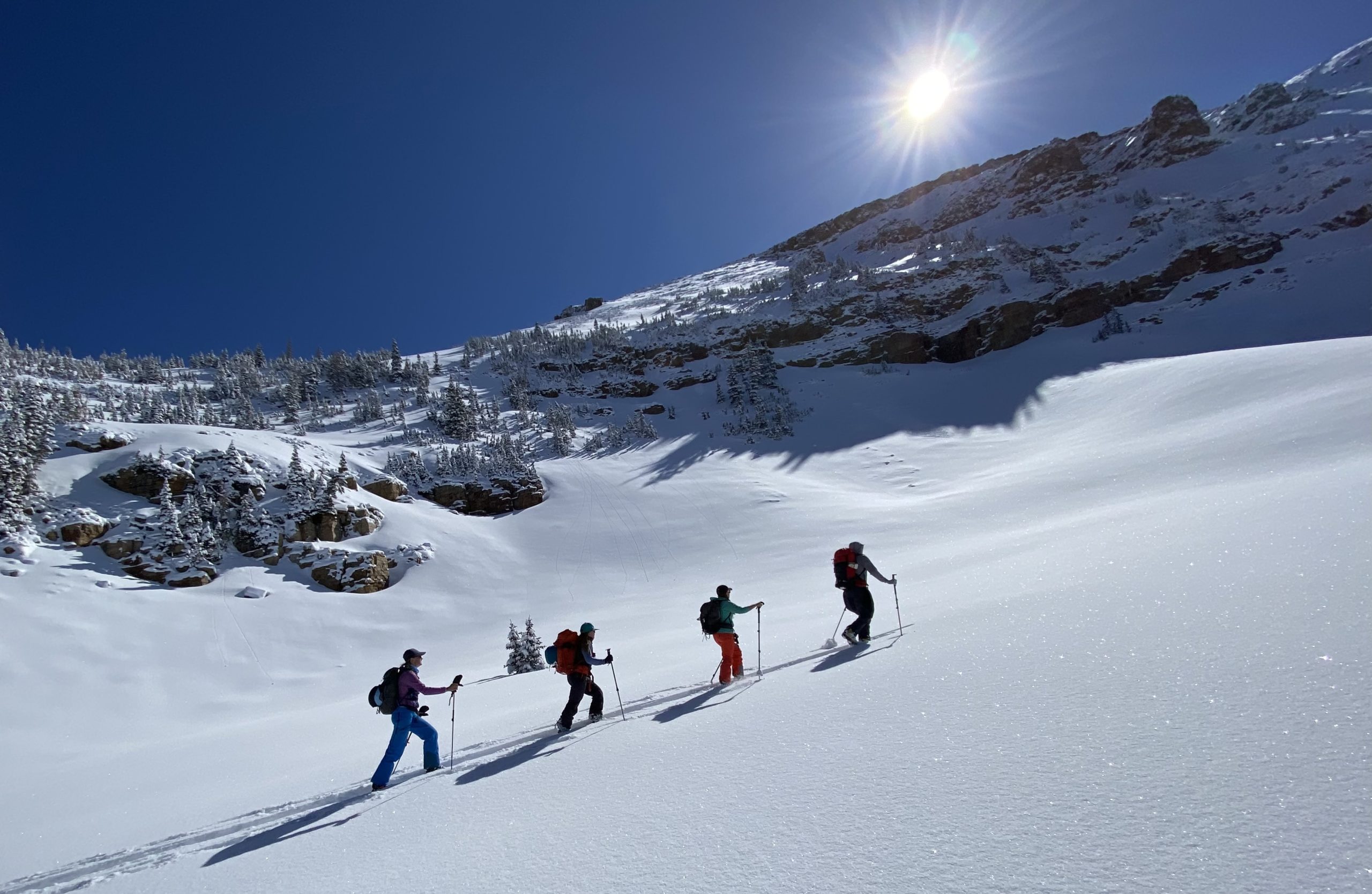 Backcountry Touring with Inspired Summit Adventures.