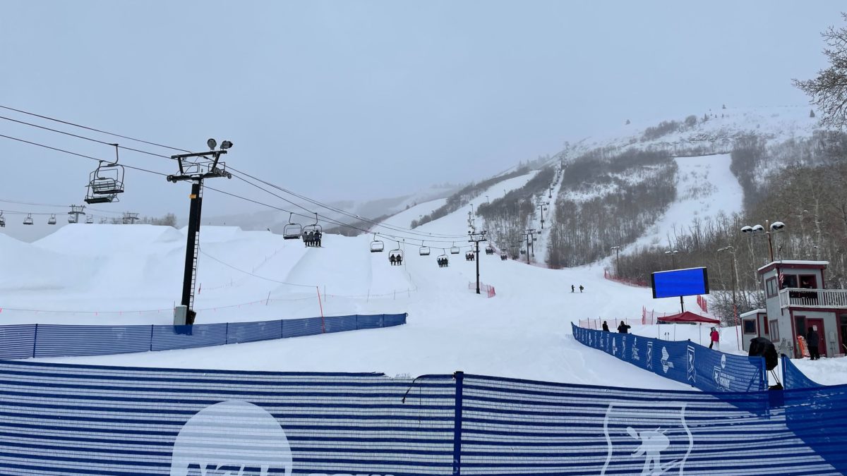 After a considerable amount of snow and powder dumped overnight, the NCAA's Skiing National Championship Alpine races at Park City Mountain Resort have been delayed to Thursday due to the slope conditions.
