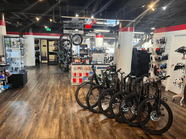 In regards to their inventory and as DeMartini mentioned, they are a full service bike shop for everything on two wheels. In addition to a rental and demo program, Park City Bike & Demo sells everything a bicycle may need such as apparel, accessories and parts. They also offer full service tune-ups and repairs.