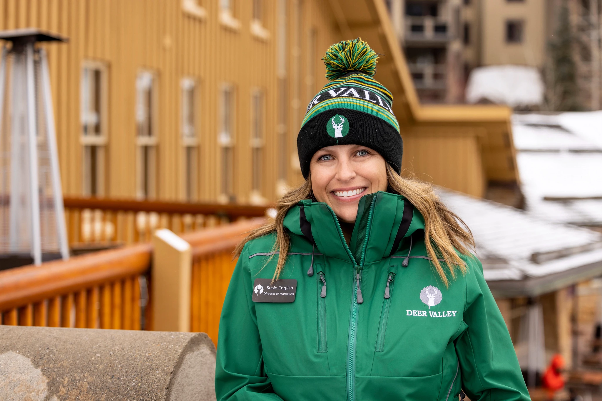 Prior to working as Deer Valley's director of marketing, Susie English was the director of communications for Ski Utah.