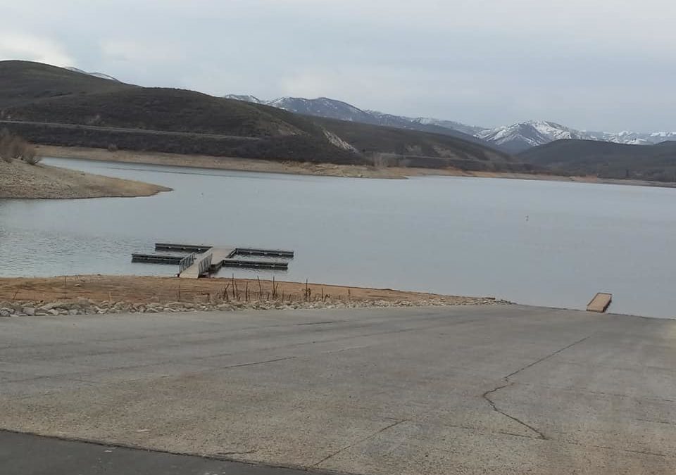 East Canyon State Park’s docks are in place and the fishing is hot in the East Canyon State Reservoir.