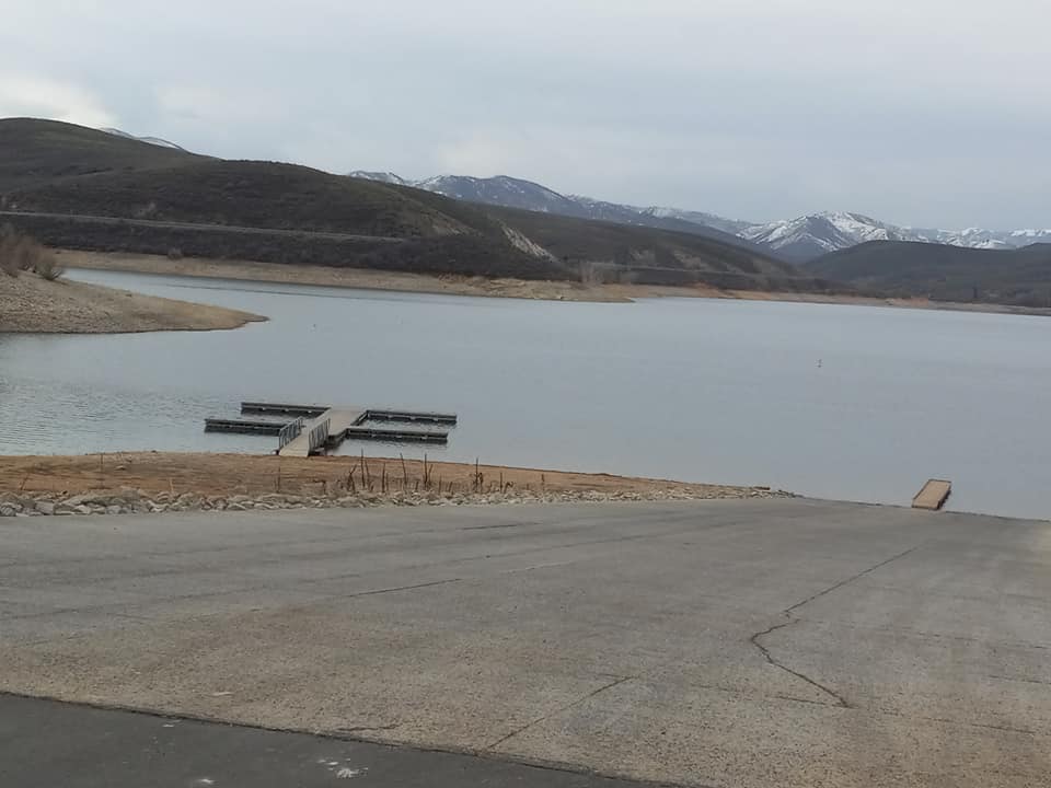 East Canyon State Park’s docks are in place and the fishing is hot in the East Canyon State Reservoir.