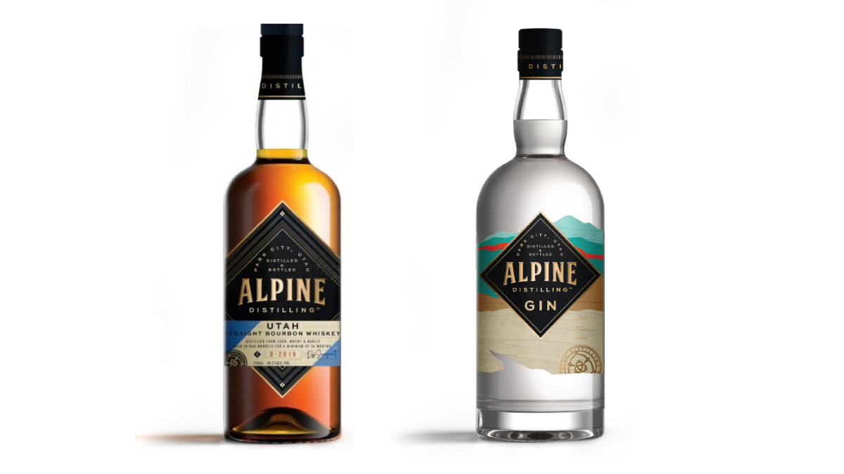 Alpine Distilling's Utah Straight Bourbon Whiskey and Alpine Gin takes home accolades from TAG Awards.