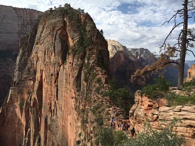 Angels Landing at Zion National Park.