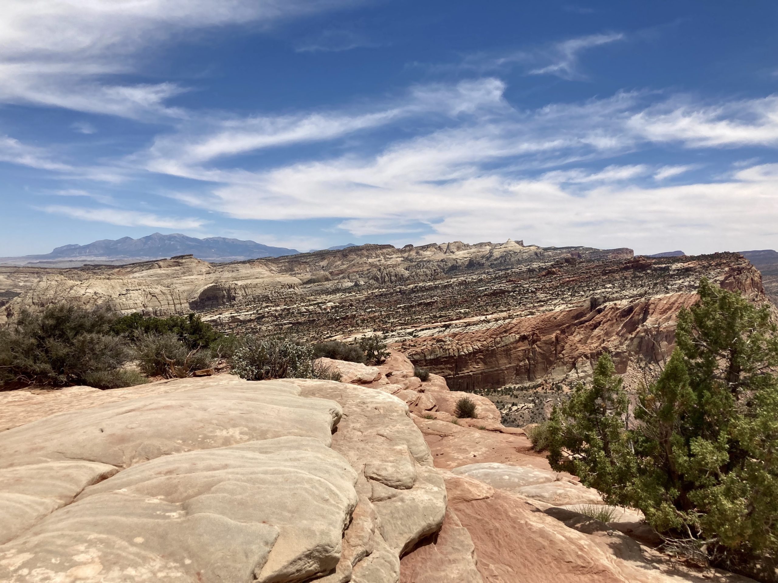 The top of Navajo Knobs at Capitol Reef National Park.