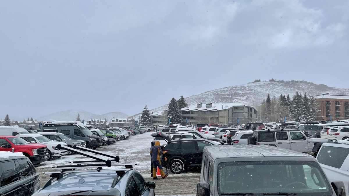 PEG wants to redevelop the parking lots at the base of Park City Mountain, to create a hotel, condos, and commercial space.
