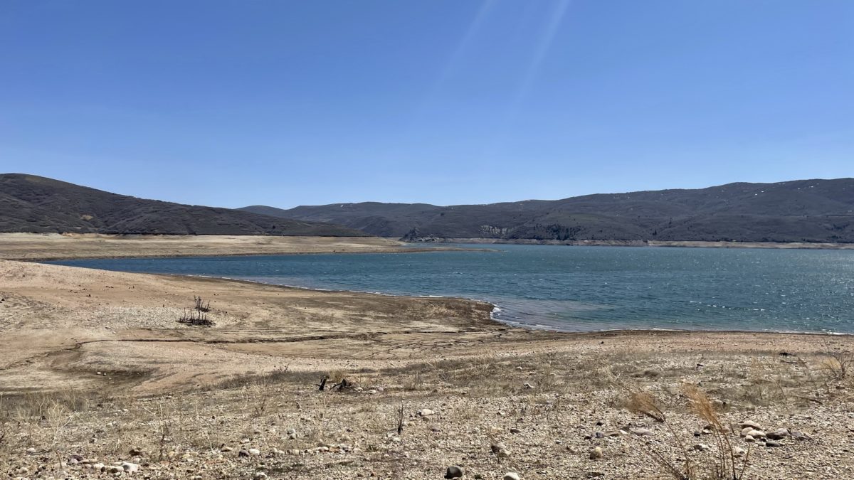 The Jordanelle Reservoir in 2022.