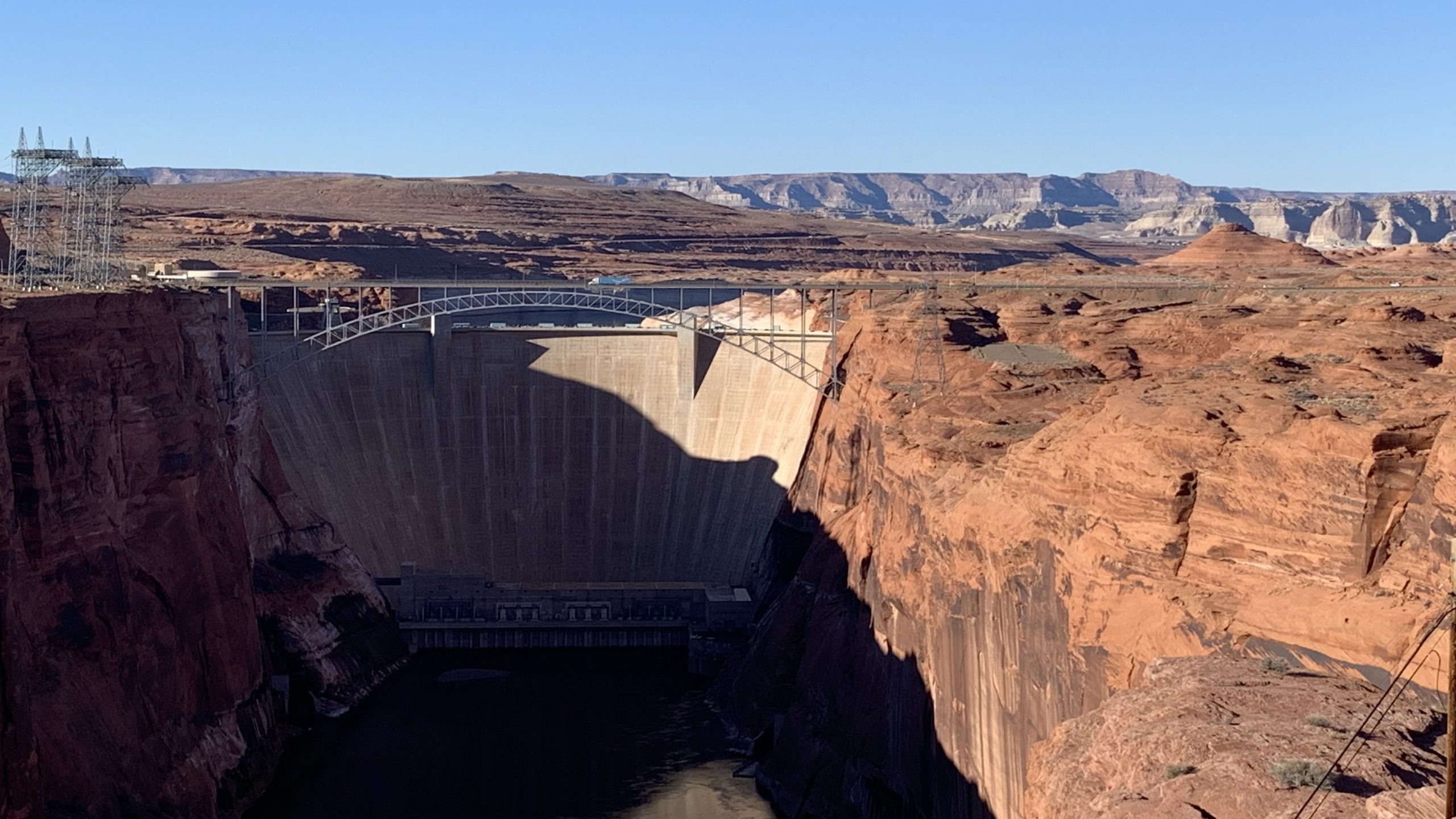 The Glen Canyon Dam.