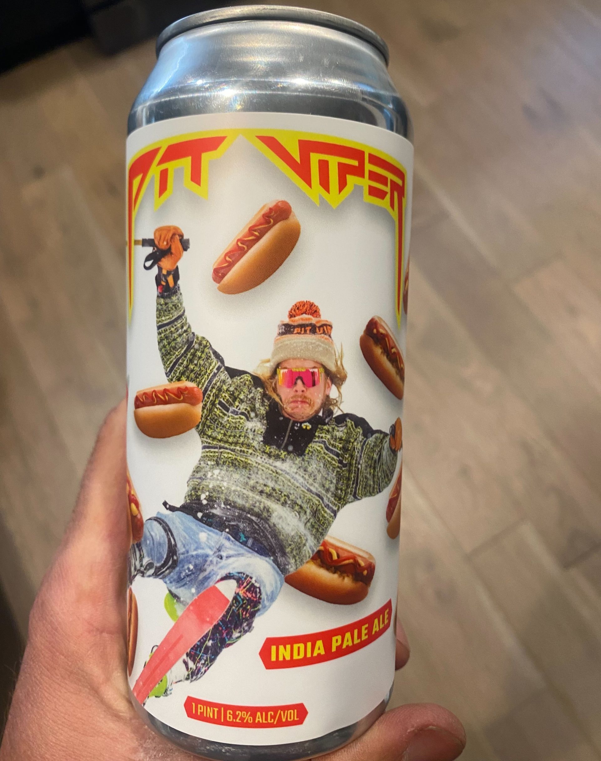 Hot Doggin! Pit Viper and T.F. Brewing collaborate on a limited edition IPA.