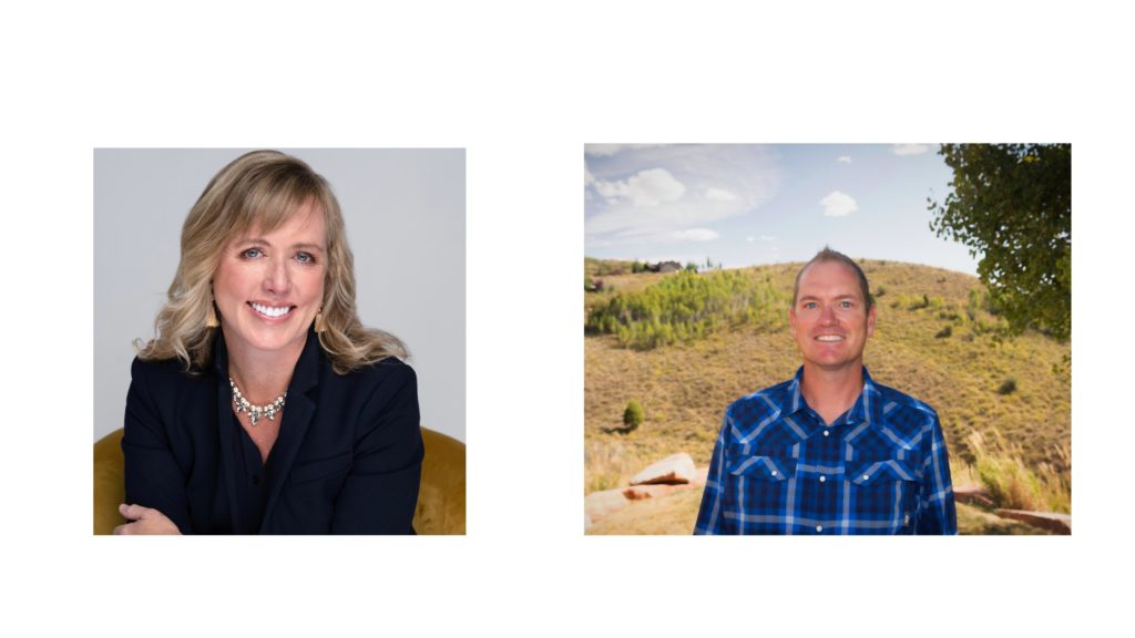 Meredith Reed (left) and Josh Mann (right) are running for the Park City Board of Education District 4 seat that will ultimately be decided in November.