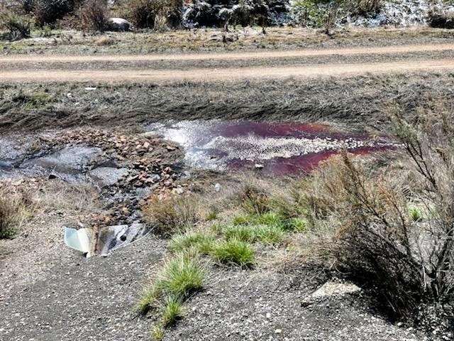 The semi truck rollover on I-80 that caused a hazmat spill is forcing the closure of the Rail Trail in Silver Creek Canyon.