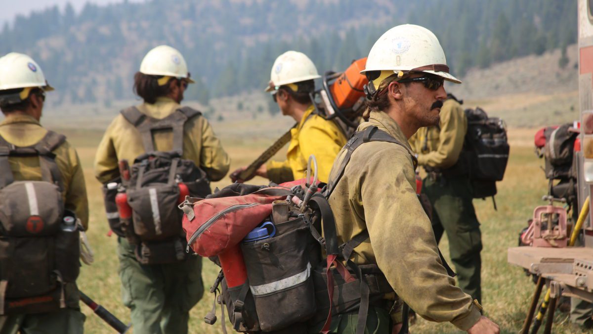 Photo taken on September 7, 2020 on the Slink Fire