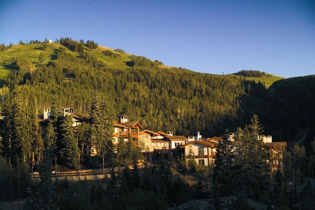 The Stein Eriksen Lodge in Deer Valley.