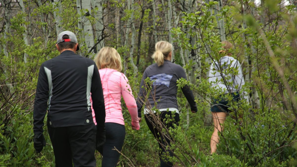 A family recreates on the Uinta-Wasatch-Cache
