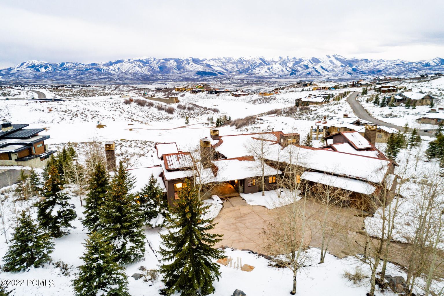 You can call this home on the range with over 9,000 square feet and nature all around.