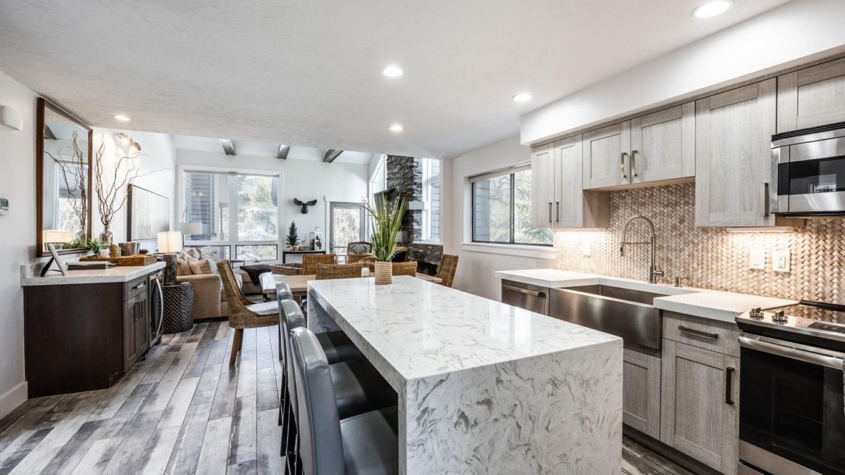 Newly renovated throughout the home, this kitchen has all new upgraded stainless-steel appliances for the home chef.