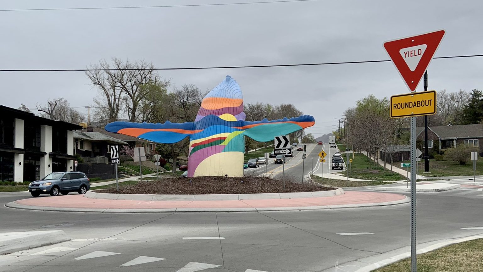 Taxpayer funded art at its finest at 9th and 11th in Salt Lake City.