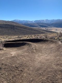 Bike Park Dual Slalom Berms Finished