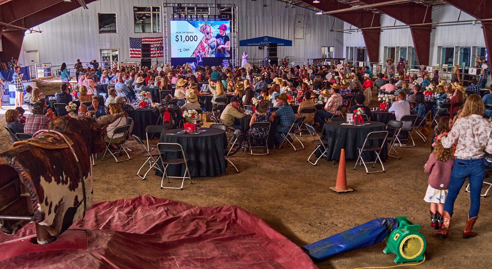 The NAC's annual Barn Party helps raise funding for its equestrian scholarship programs and the cover animal care and housing costs.