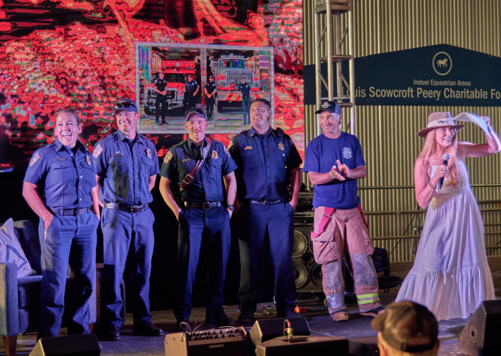 The firemen and firewomen return for one of the most popular live auction prizes - spend time with some real life heroes.