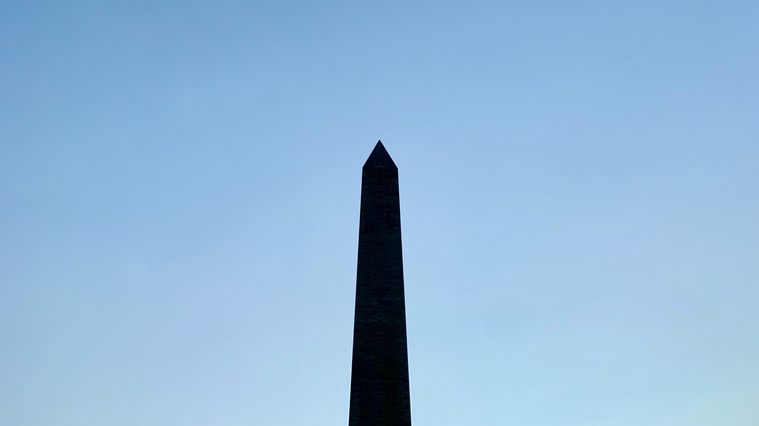 The Washington Monument.